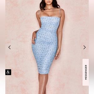 house of cb body con floral dress